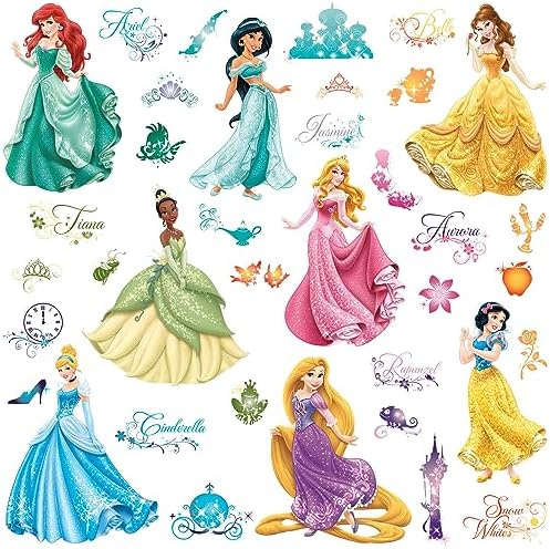 RoomMates Disney Princess Royal Debut Peel and Stick Wall Decals