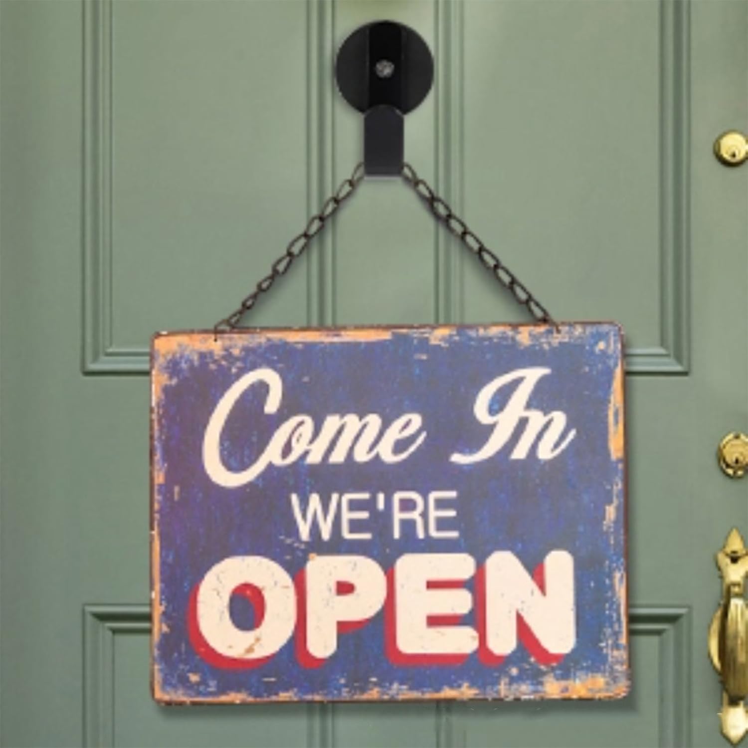 2 Pack Magnetic Wreath Hanger for Metal Doors and Christmas Decorations