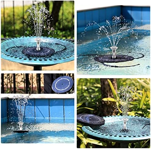 AISITIN 35W Solar Fountain Pump for Outdoor Garden and Pond Decor