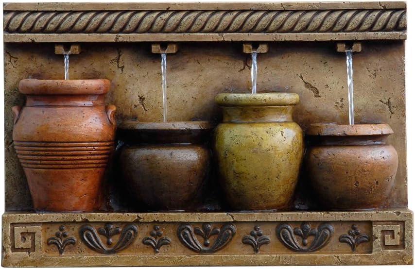 Jeco Zest Avenue Wall Fountain with Pump Multicolor 1 Year Warranty