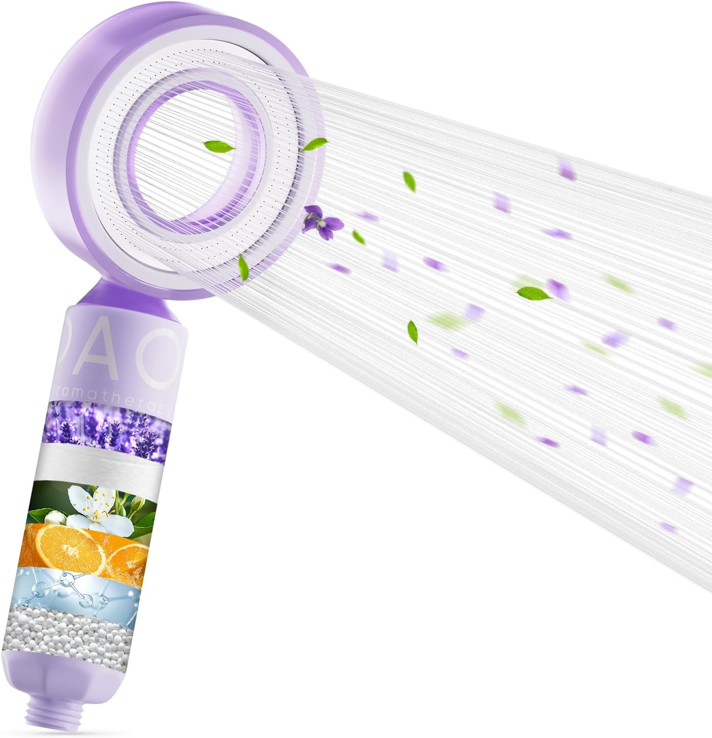 Vitamin C Shower Head with Filter and Lavender Scent