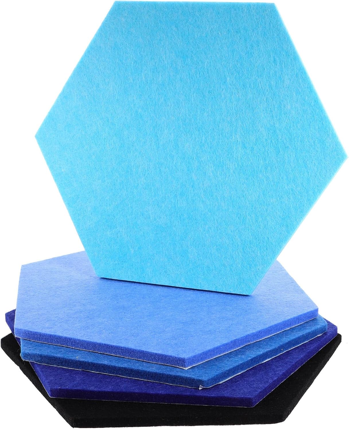 Zerodeko Adhesive Bulletin Board Tiles 5pcs for Office Classroom Decor