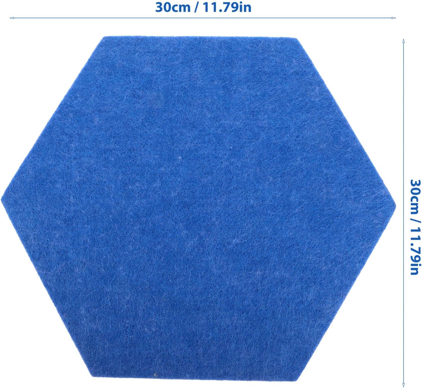 Zerodeko Adhesive Bulletin Board Tiles 5pcs for Office Classroom Decor