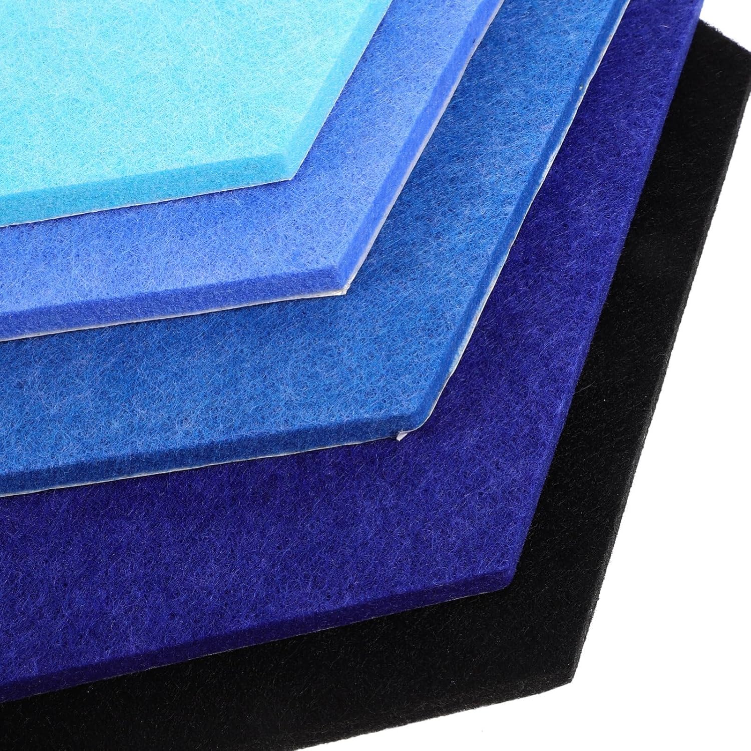 Zerodeko Adhesive Bulletin Board Tiles 5pcs for Office Classroom Decor