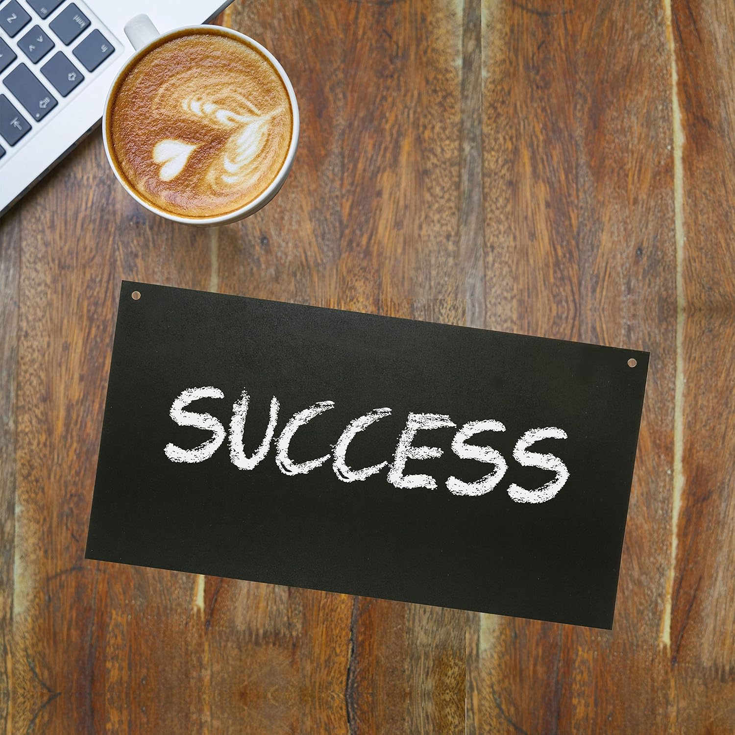 IFAMIO Chalkboard Sign 2 Pack Vintage Rustic Blackboard for Home Office Wall Decor