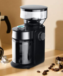 Electric Burr Coffee Grinder Coffee Bean Grinding Machine Automatic Coffee Grinder for Espresso French Press Drip Coffee